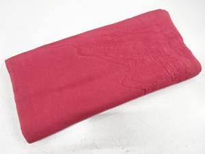 アンティーク　ふくれ織　流水に藤模様織り出し　羽織洗い張り